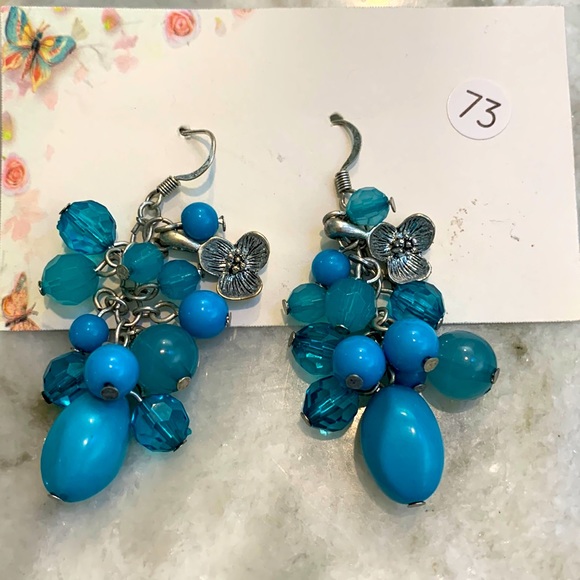 Turquoise Earrings - Picture 1 of 2